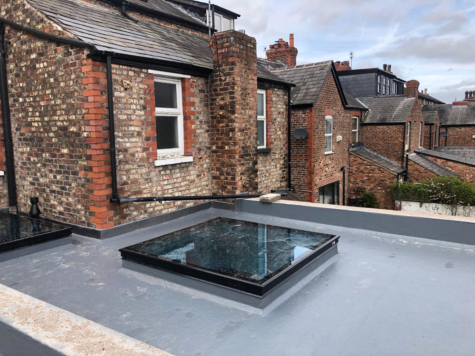 Liquid Plastic Roofing Services In New Longton